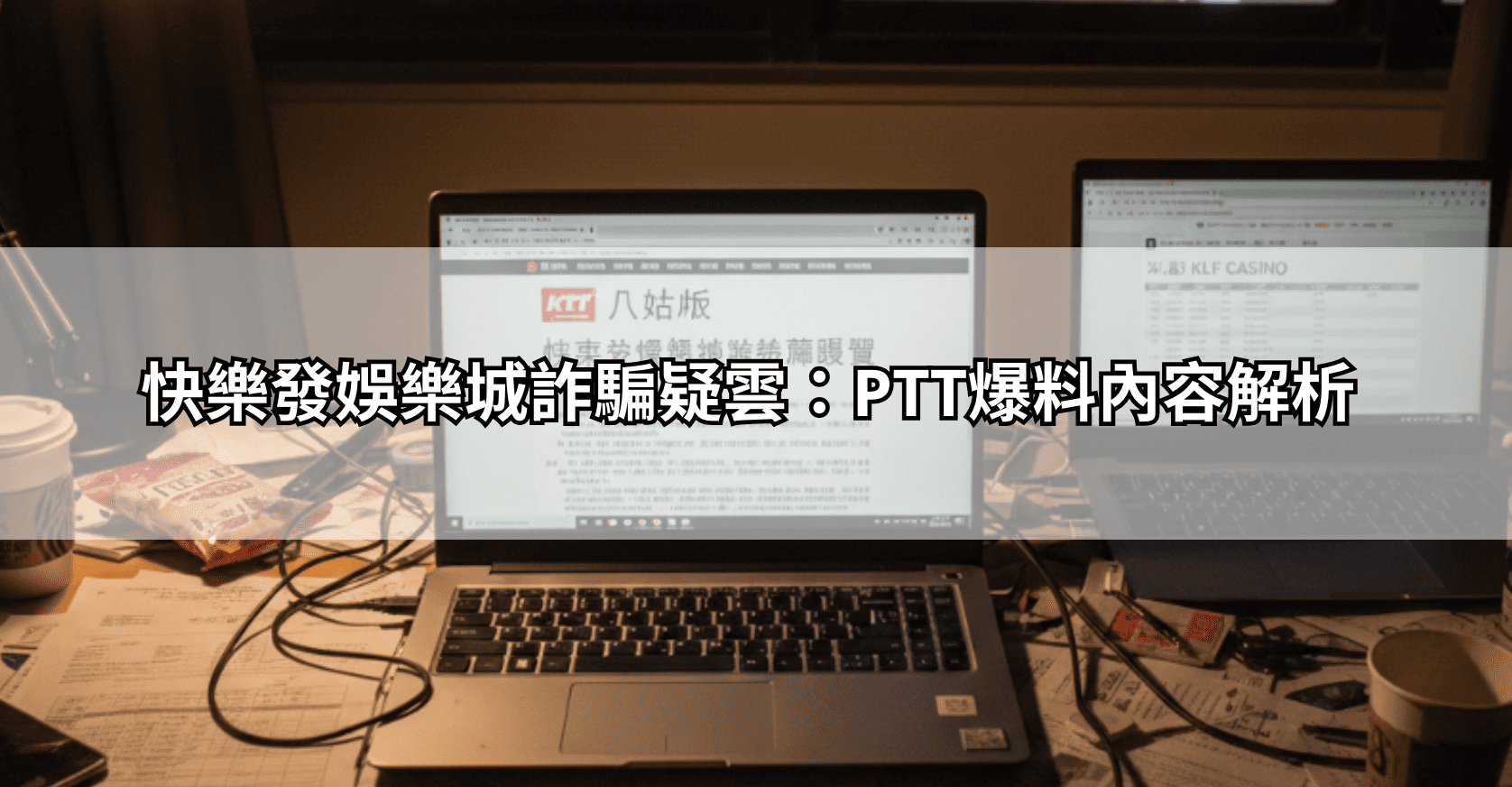 快樂發娛樂城詐騙疑雲：PTT爆料內容解析